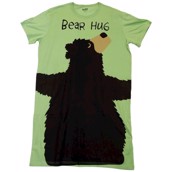 LazyOne Womens Bear Hug Nightshirt