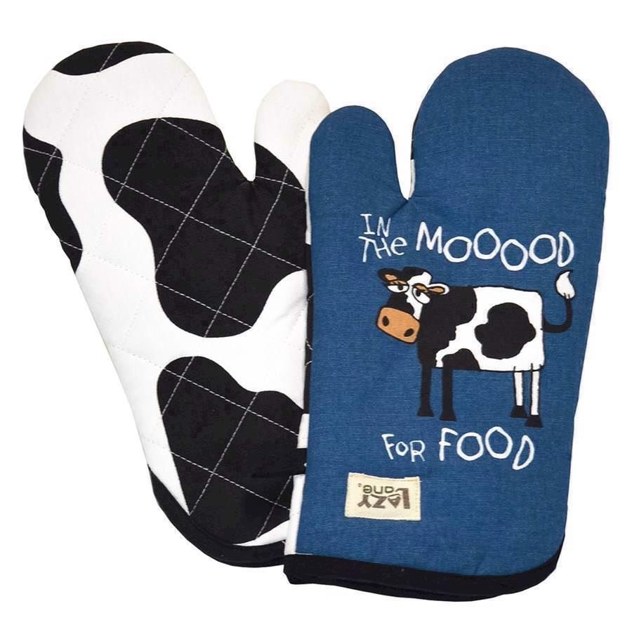 LazyOne In the Mood for Food Oven Mitt