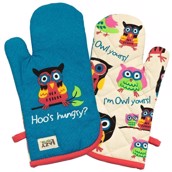LazyOne Hoos Hungry Oven Mitt