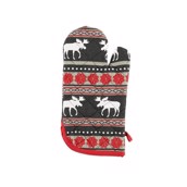 LazyOne Moose Fair Isle Oven Mitt