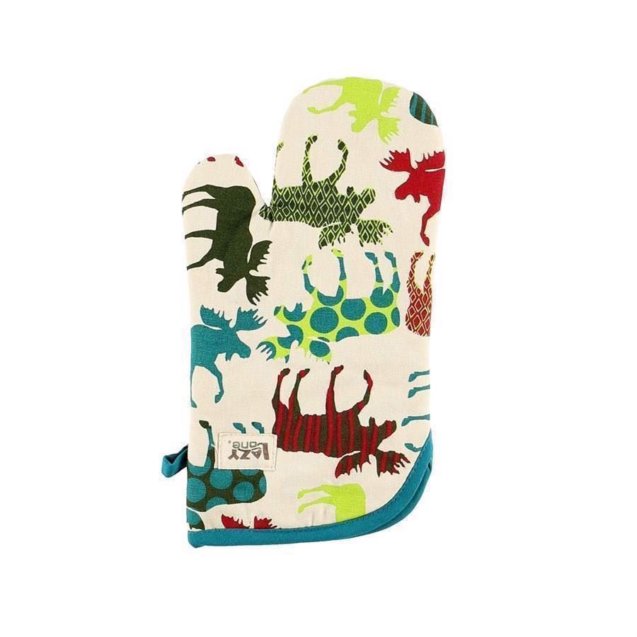 LazyOne Pattern Moose Oven Mitt