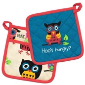 LazyOne Hoos Hungry Pot Holder