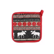 LazyOne Moose Fair Isle Pot Holder