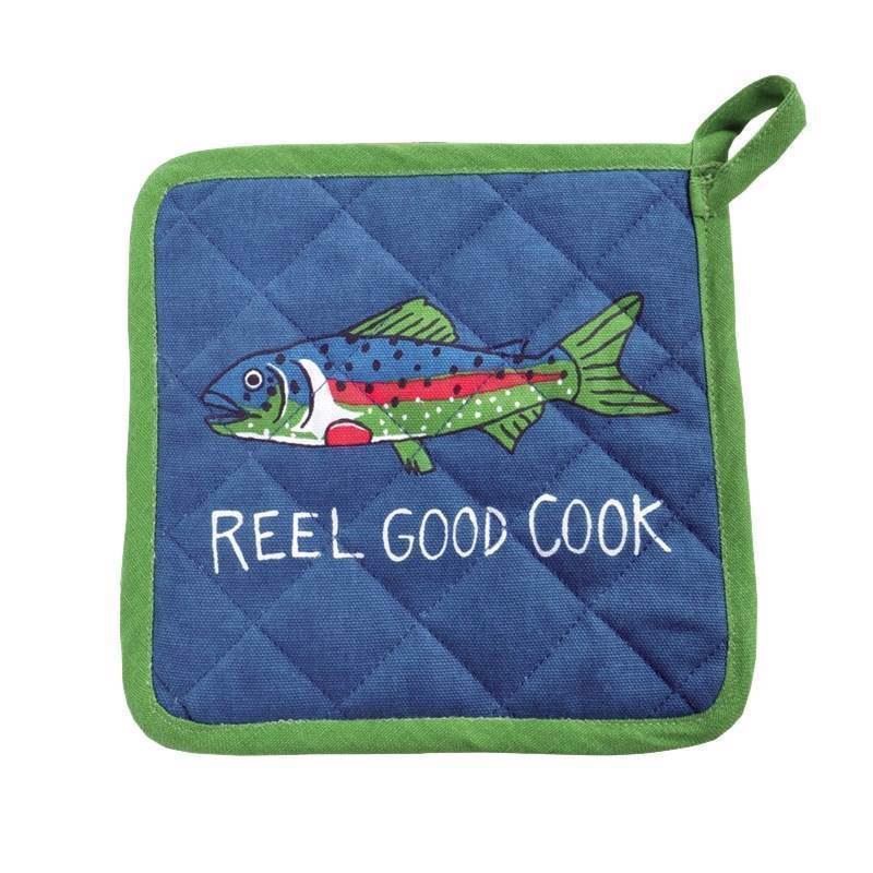 LazyOne Reel Good Cook Pot Holder