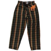 LazyOne Unisex Flannel Moose PJ Trousers Adult