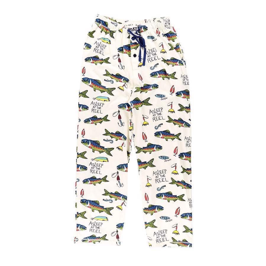 LazyOne Unisex Asleep At The Reel PJ Trousers