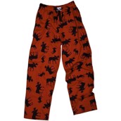 LazyOne Unisex Classic Moose Red PJ Trousers Adult