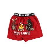 LazyOne Happy Camper Mens Boxer Shorts