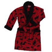 LazyOne Unisex Classic Moose Bathrobe