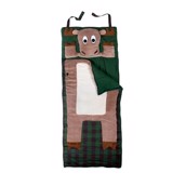 LazyOne Childrens Sleeping Bag with built in pillow Moose
