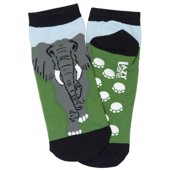 LazyOne Unisex Elephant Adult Zoo Socks