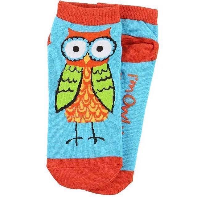 LazyOne Unisex I\'m Owl Yours Adult Slipper Socks
