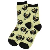 LazyOne Unisex Bat Moose Adult Crew Socks