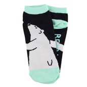 LazyOne Unisex Too Cool! Bear Hug Adult Slipper Socks