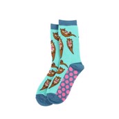 LazyOne Unisex Otter Adult Crew Socks