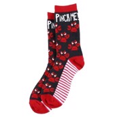 LazyOne Unisex Crabby  Adult Crew Socks