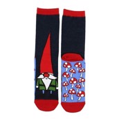 LazyOne Unisex No Place Like Gnome Adult Crew Socks