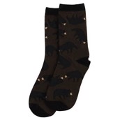 LazyOne Unisex Timberland Bear Adult Crew Socks