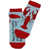LazyOne Unisex Lobster Adult Slipper Socks