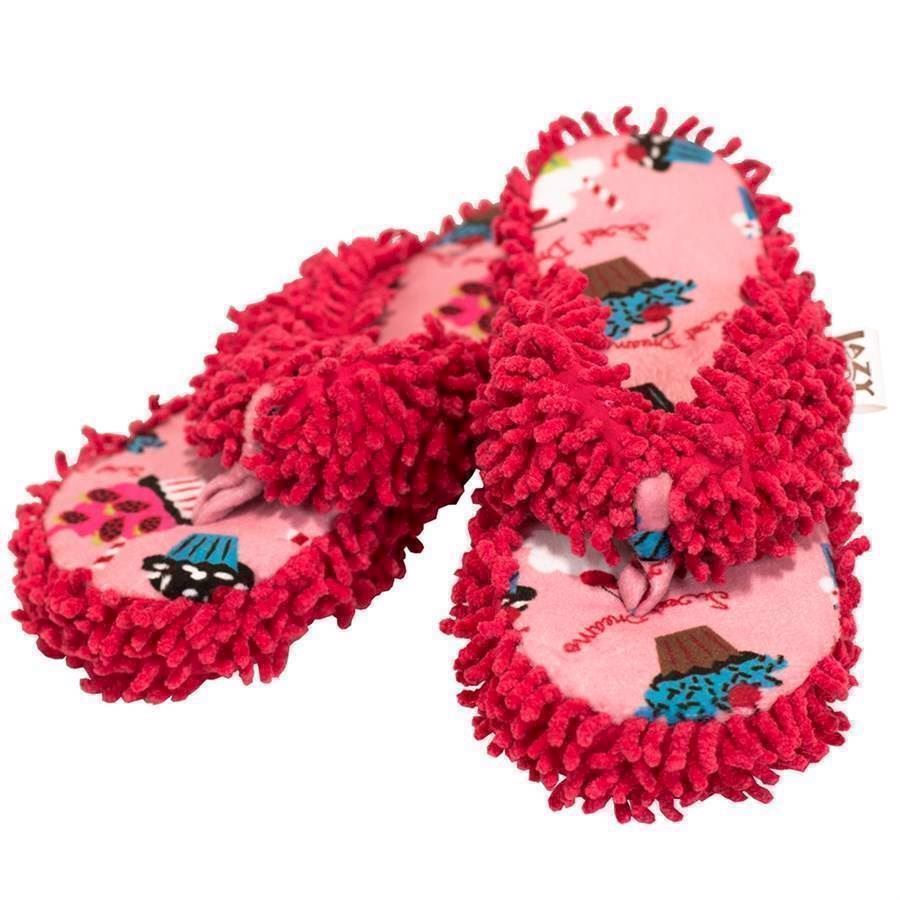 LazyOne Womens Sweet Dreams Cupcake Spa Slippers