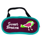 LazyOne Womens Tweet Dreams Sleep Mask