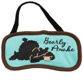 LazyOne Unisex Bearly Awake Sleep Mask