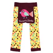 LazyOne Toddler Girls Tweet Cheeks Leggings