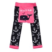 LazyOne Toddler Girls Beach Bum Leggings