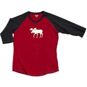 LazyOne Unisex Moose Fair Isle PJ Tall T Shirt Adult