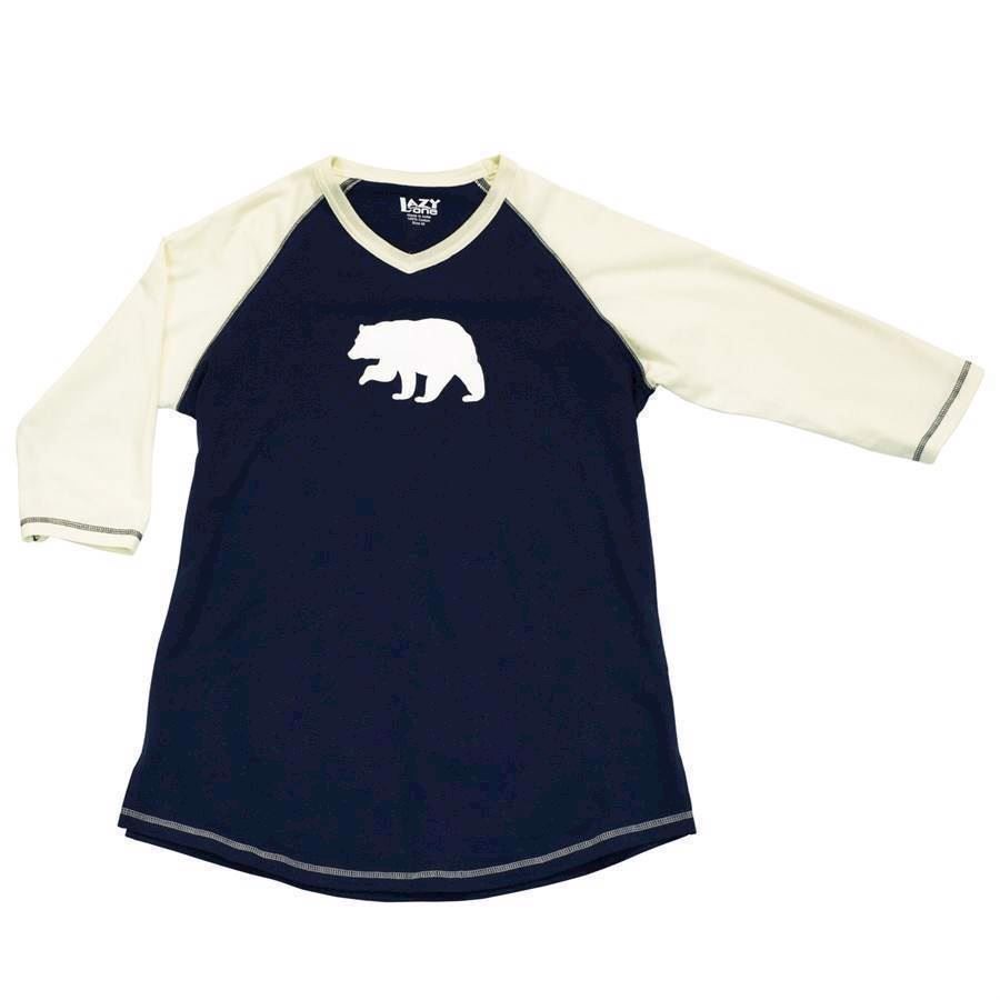 LazyOne Unisex Bear Fair Isle PJ Tall T Shirt Adult