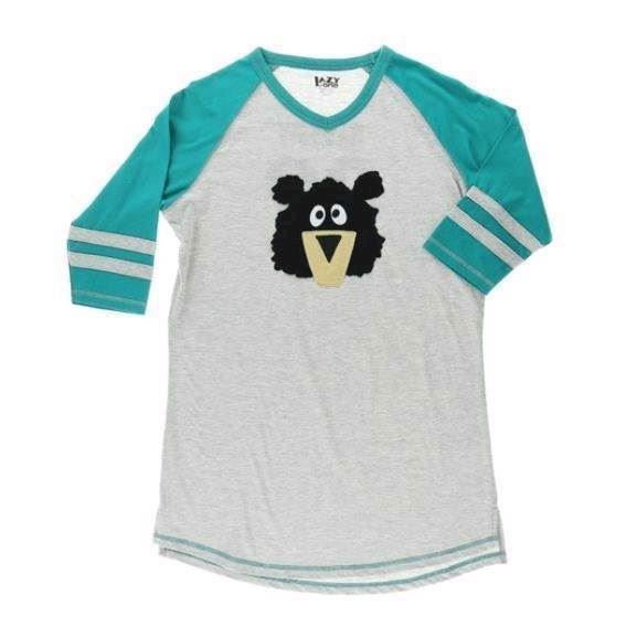 LazyOne Unisex Sporty Bear PJ Tall T Shirt Adult