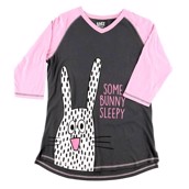 LazyOne Womens Some Bunny Sleepy PJ Tall T Shirt Adult