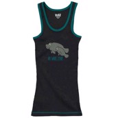 LazyOne Unisex No Wake Zone Manatee PJ Tank Top Adult