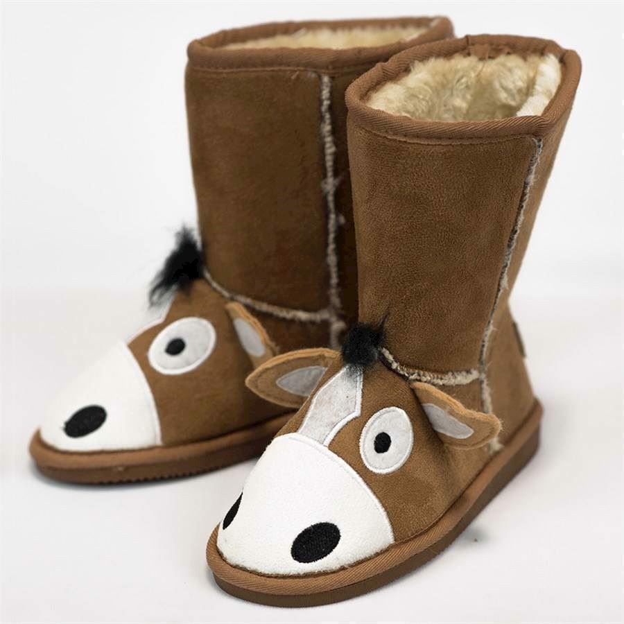 LazyOne Unisex Horse Toasty Toez Slippers