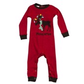 LazyOne Unisex Moosletoe Infant Sleepsuit