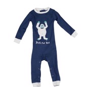 LazyOne Boys Yeti For Bed Infant Sleepsuit