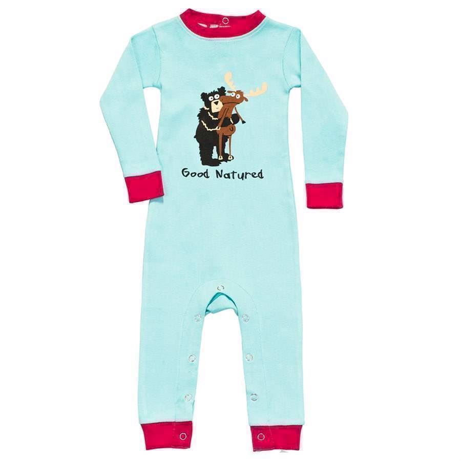 LazyOne Girls Good Natured Infant Sleepsuit