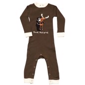 LazyOne Boys Good Natured Infant Sleepsuit