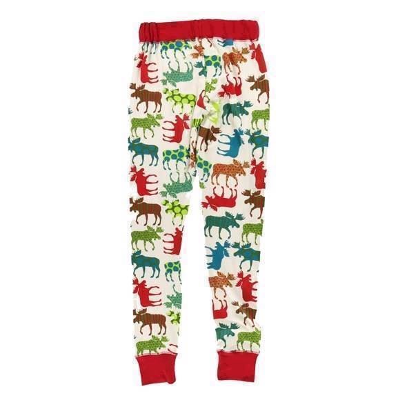 LazyOne Womens Pattern Moose PJ Leggings