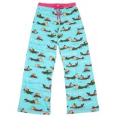 LazyOne Womens I Otter Be in Bed Fitted PJ Trousers