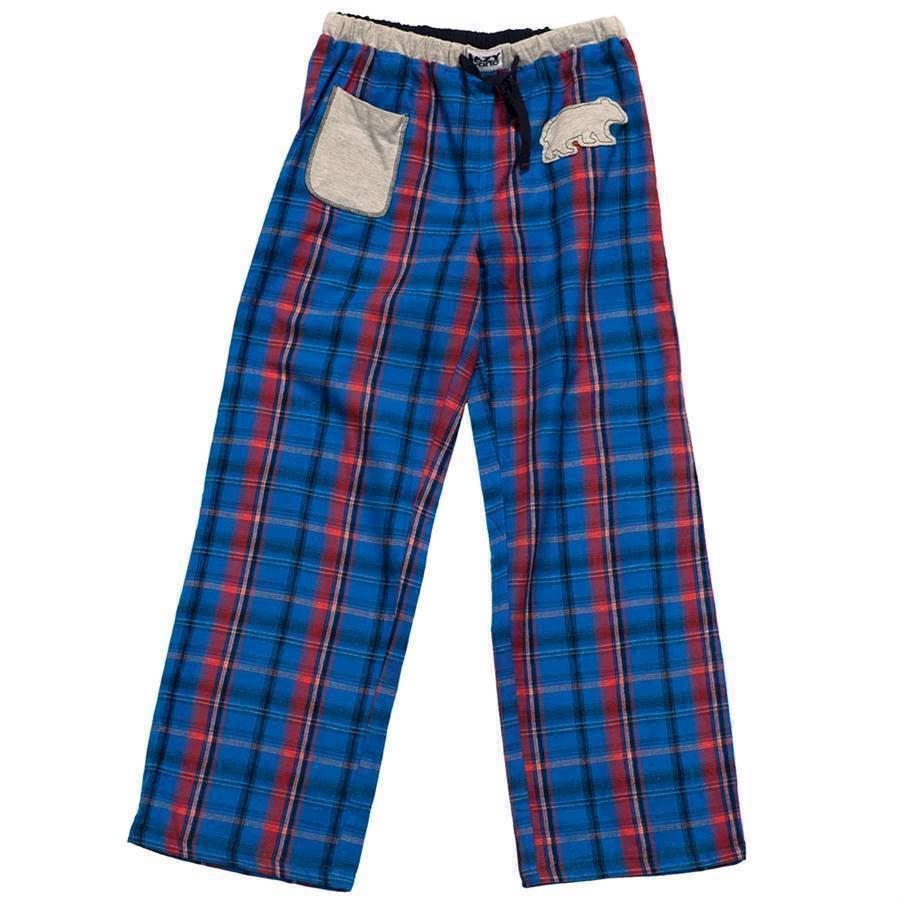 LazyOne Womens Flannel Bear Fitted PJ Trousers