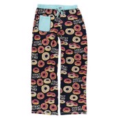 LazyOne Womens Donut Disturb Fitted PJ Trousers