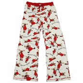 LazyOne Womens Almoose Asleep Fitted PJ Trousers