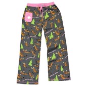 LazyOne Womens Text Moose-aging Fitted PJ Trousers