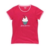 LazyOne Womens Sweet Dreams Fitted PJ T Shirt