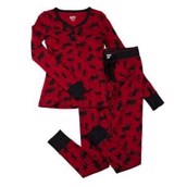 LazyOne Womens Classic Moose Thermal PJ Set