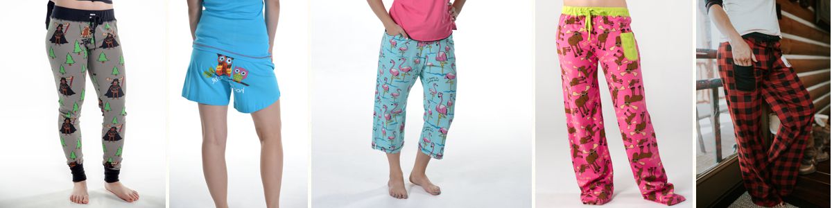 Pyjamasbukser til kvinder - natbukser til damer