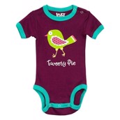 LazyOne Girls Tweety Pie Babygrow Vest