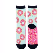 LazyOne Unisex Donut Adult Crew Socks