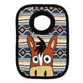 LazyOne Unisex Horse Baby Bib